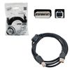 CABLEXPERT / USB 2.0 AM-BM cable, 3 m, 1 filter, for printers, MFPs and peripherals