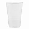 STIROLPLAST / Disposable cups 200 ml, SET 100 pcs., Plastic, "ECONOMY", white, PP