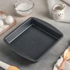 Доляна / Doliana / Baking dish "Granite", 26 × 23.5 × 4 cm, non-stick coating