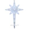 Kaemingk / LED Figur Polar Star mit Funkeln 56 cm, 30 kaltweiße LED Leuchtmittel, IP44