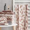 Этель / Terry towel Branches beige, 50x90 cm, 100% cotton, velor, 420 g / m2