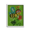 A set of creative mosaic of sequins "Bee" size 19*27 cm