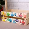 Дарим Красиво / Set of pots wooden "New Year's No. 3" 3in1