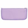 Pencil case-cosmetic bag INLANDIA, 2 branches, soft, sequined, mermaid, purple, 21х6х9 cm