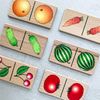 Zartoy / Children's domino "Fruits and vegetables"