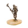 Золотая антилопа / Figurine "Goblin" on onyx