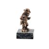 Золотая антилопа / Statuette "Leprechaun" on a stone