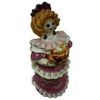 Ковровская глиняная игрушка / Figur "Junge Dame mit Samowar", mittel