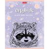 HATBER / Notebook А5 48 p. bracket, cage, matte lamination, "Lovely animals" / 10 pcs.