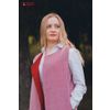 Тканые узоры / Vest female "Red summer"