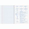 BRAUBERG / Notebook subject CLASSIC XXI 48 sheets, cardboard cover, GEOMETRY, cage, hint / 10 pcs.