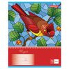 BRAUBERG / Notebook 12 y. cage, cardboard cover, "AMAZING BIRDS" / 20 pcs.