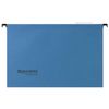 Hanging folder A4/Foolscap (406х245 mm), up to 80 sheets, SET of 10 PCs, blue cardboard, BRAUBERG (Italy)