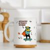 Дарим Красиво / Presenting Nicely / Mug "Windy Man", with drawing