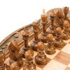GamesDealer / Echecs + backgammon sculptés de grenades 40, Haleyan