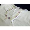Кружевной Край / Lace Edge / Baptismal set "Grapes" shirt, cap / kerchief, diaper