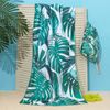 Этель / Beach towel in a bag "Tropics", 70 * 140 cm, microfiber, polyester 100%