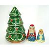 Вятский сувенир / Painted souvenir "New Year's styling", 3 pr.