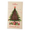 Chocolate greeting card "Fancy Christmas tree"
