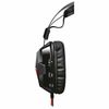 REDRAGON / Casque avec microphone (casque) Lagopasmutus, filaire, 2 m, surdimensionné avec bandeau, noir