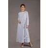 Снежинка / Snowflake / Women's long dress, extended to the bottom