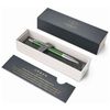 Kugelschreiber PARKER "Urban Premium Green CT", grünes Gehäuse, Chromdetails, blau