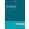 HATBER / Notebook A4, 80 sheets, comb, line, cardboard cover, "Assorted" / 8 pcs.