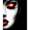 Опт-картина / Painting by numbers 40x50 Shadows and lipstick