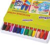 ЮНЛАНДИЯ / Wax crayons thickened "UNLANDIC AND INDIAN ELEPHANT", 12 color SET, oil base
