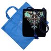 Торжокские золотошвеи / Handmade velvet bag with embroidery "Birdsong"