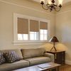 Curtain roll BRABIX 60x175 cm, texture - lynn, protection 55-85%, 200 g/m2, dark beige