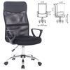 Armchair BRABIX "Tender MG-330", with armrests, chrome, black