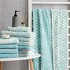 Этель / Terry towel Ornament turquoise, 100x150 cm, 100% cotton, 420 g / m2