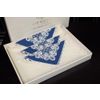 Снежинка / Snowflake / Handmade lace table linen set