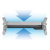 BALLU BEC/SM-1000, 1000 W, mechanical control, flooring, white