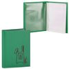 FABULA / Driver's wallet "Friends", genuine leather, embossed, 6 plastic pockets, lime