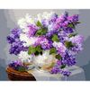 Опт-картина / Painting by numbers 40x50 All shades of lilac