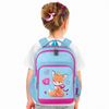 ЮНЛАНДИЯ / Backpack UNLANDIA MILD, 2 compartments, ergo-back, "Princess fox", 36x28x18 cm, 229958