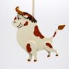 Christmas tree toy "New Year's bull"
