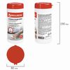 BRAUBERG / Wet wipes for deep cleaning of plastic, wood and laminated surfaces with "scrub" effect, in a tube 40 pcs.