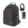 बैकपैक BRAUBERG URBAN यूनिवर्सल, लैपटॉप के लिए एक डिब्बे के साथ, USB- पोर्ट, प्रोग्रेस, 48x14x34 सेमी, 229873