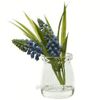 Kaemingk / Artificial bouquet in a vase Muscari Tenderness 16 cm