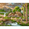 Опт-картина / Tranh theo số 40x50 Ngôi nhà ven sông