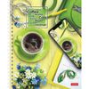 HATBER / Notebook А5, 96 sh., Comb, cage, cardboard cover, "Time For Coffee" / 8 pcs.