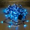 Kaemingk / Guirlande LED filament volumétrique 18 m 240 lampes LED RGB multicolores, PVC noir, IP44
