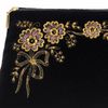 Торжокские золотошвеи / Velvet cosmetic bag "Chamomile"