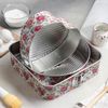 Доляна / Doliana / Set of molds for baking demountable "Rosary", 3 pcs: 25/24/21 cm