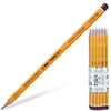 ब्लैक लेड पेंसिल KOH-I-NOOR, 1 pc।, "ब्लैक सन", HB, बिना इलास्टिक बैंड, पीला शरीर, नुकीला