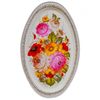 Жостово / Articulated Zhostovo tray 41x25 cm