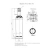 Bottle for vodka, alcoholic beverages and wine products Edinaya-V-31-4-2-700-S-135 (exclusive)